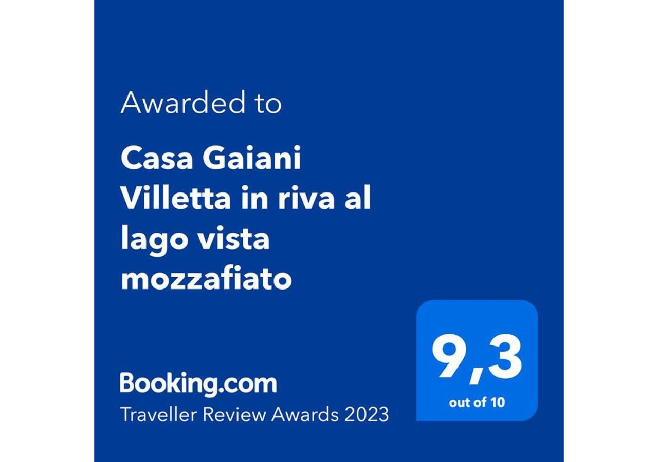Casa Gaiani Villetta In Riva Al Lago Vista Mozzafiato 瓦瑞诺博吉 外观 照片